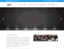 Tablet Screenshot of minipr.org
